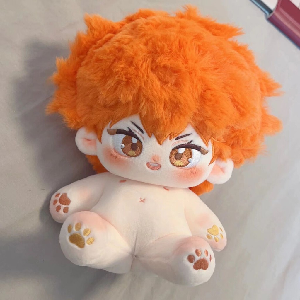 NEW Anime Haikyuu Shoyo Hinata Dolls Cosplay Plush Stuffed Naked