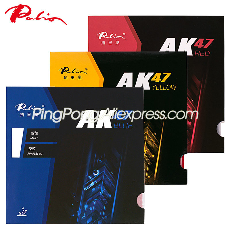 Palio AK47 Merah/AK47 Biru (AK-47, Ak 47) tenis Meja Karet dengan