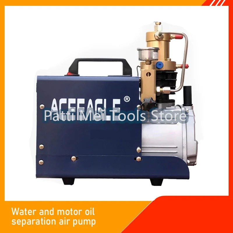 High Pressure Air Pump Electric Air Compressor for Pneumatic Airgun Scuba Rifle PCP Inflator Water