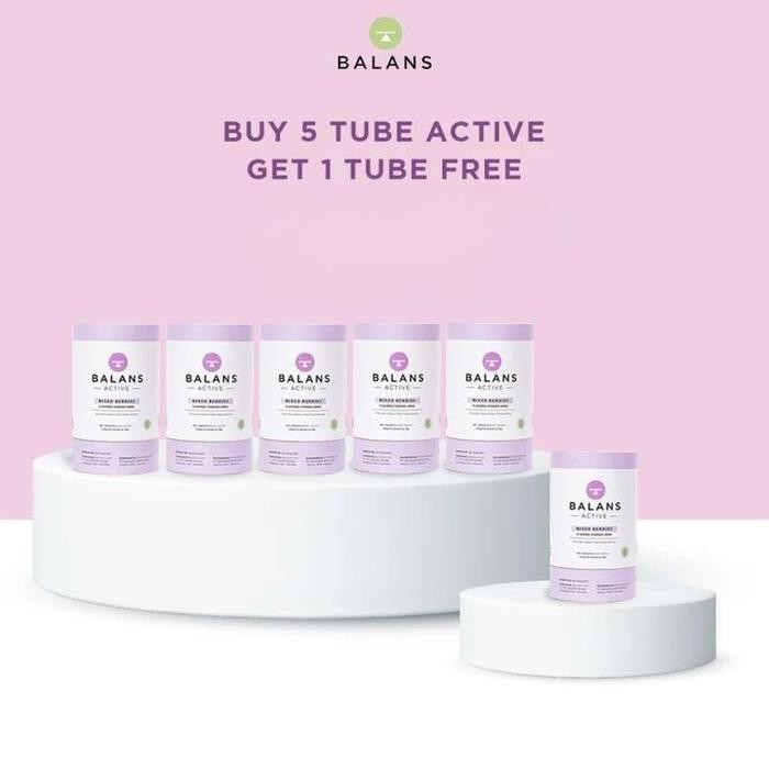 

BALANS PROMO BUNDLING ACTIVE BUY 5 FREE 1 (6 TUBE) FIBER DRINK DETOX