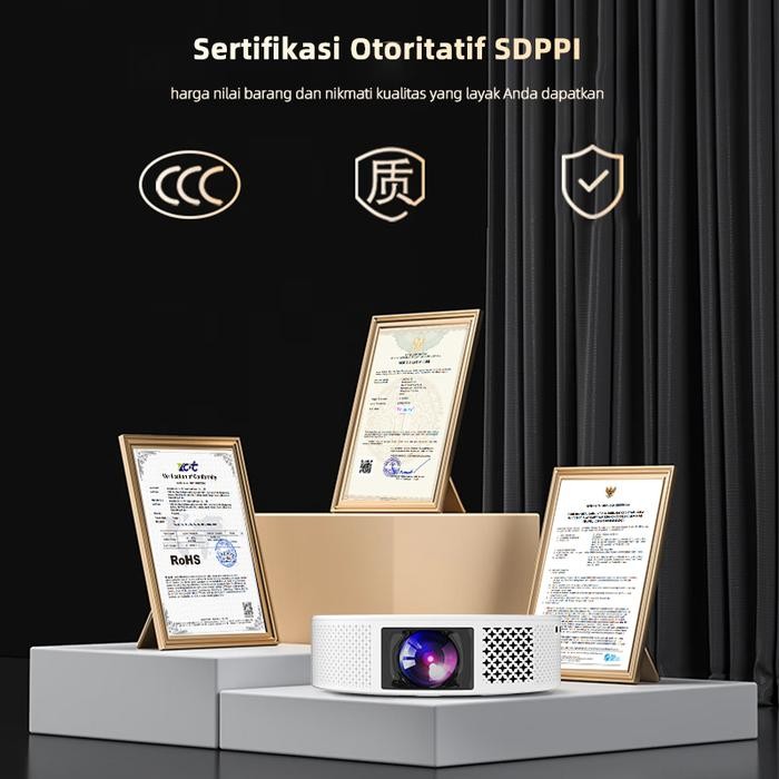 Proyektor Tripsky T269 Smart Projector 10000Lumen Hd Android Proyektor