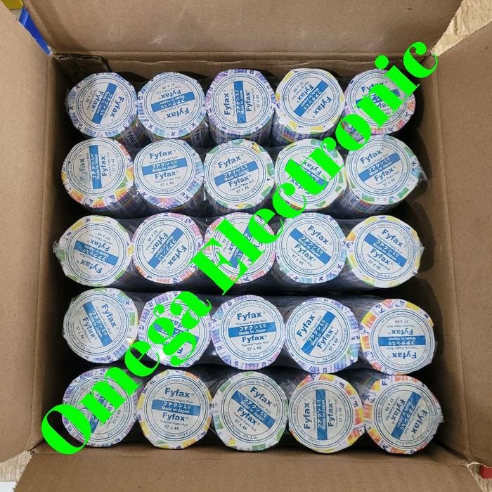 

Fyfax Kertas Kasir Thermal / Thermal Paper Roll 58X48 58Mm X 48Mm Terbatas