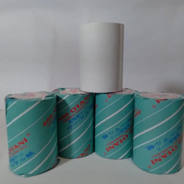 

Paket 10 Roll Kertas Thermal Otani 57X40 57X38 58X40 Thermal Printer Struk Kasir 57Mm Hitam Terbatas
