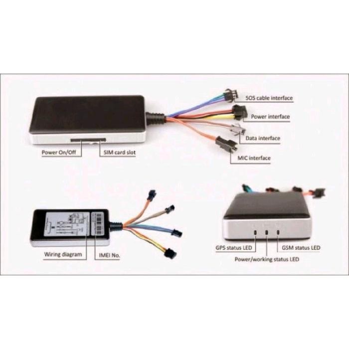 Gercep Gps Gt06N 4G + Tracksolid 1Tahun + Kartu Hallo Paket Internet 1Tahun Garansi