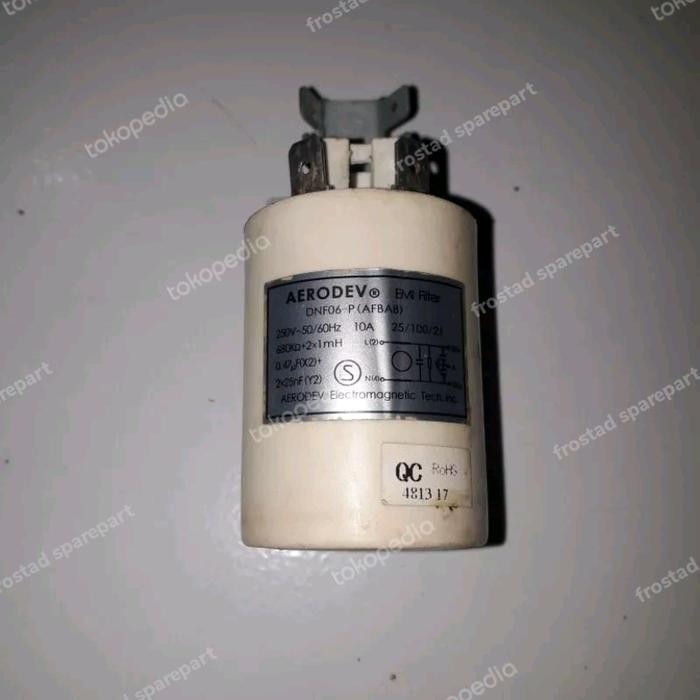kapasitor emi filter original mesin cuci sharp front loading