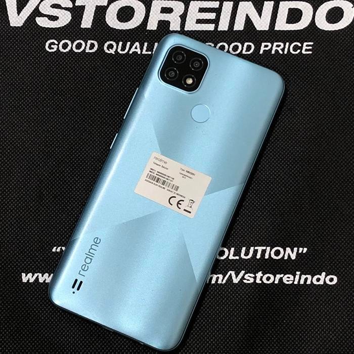 Realme C21 4/64 GB Ex Resmi Realme Indonesia Second Bekas Seken Ori