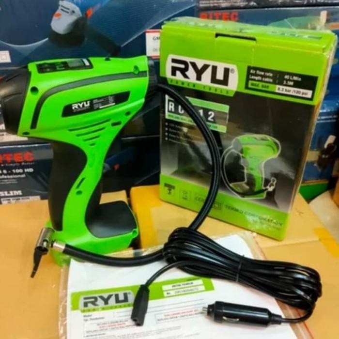 RYU RCC12 Mini air compressor 12V DC pompa ban kompresor mini RCC 12