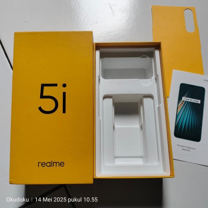 Dus Box Realme 5i Original Copotan
