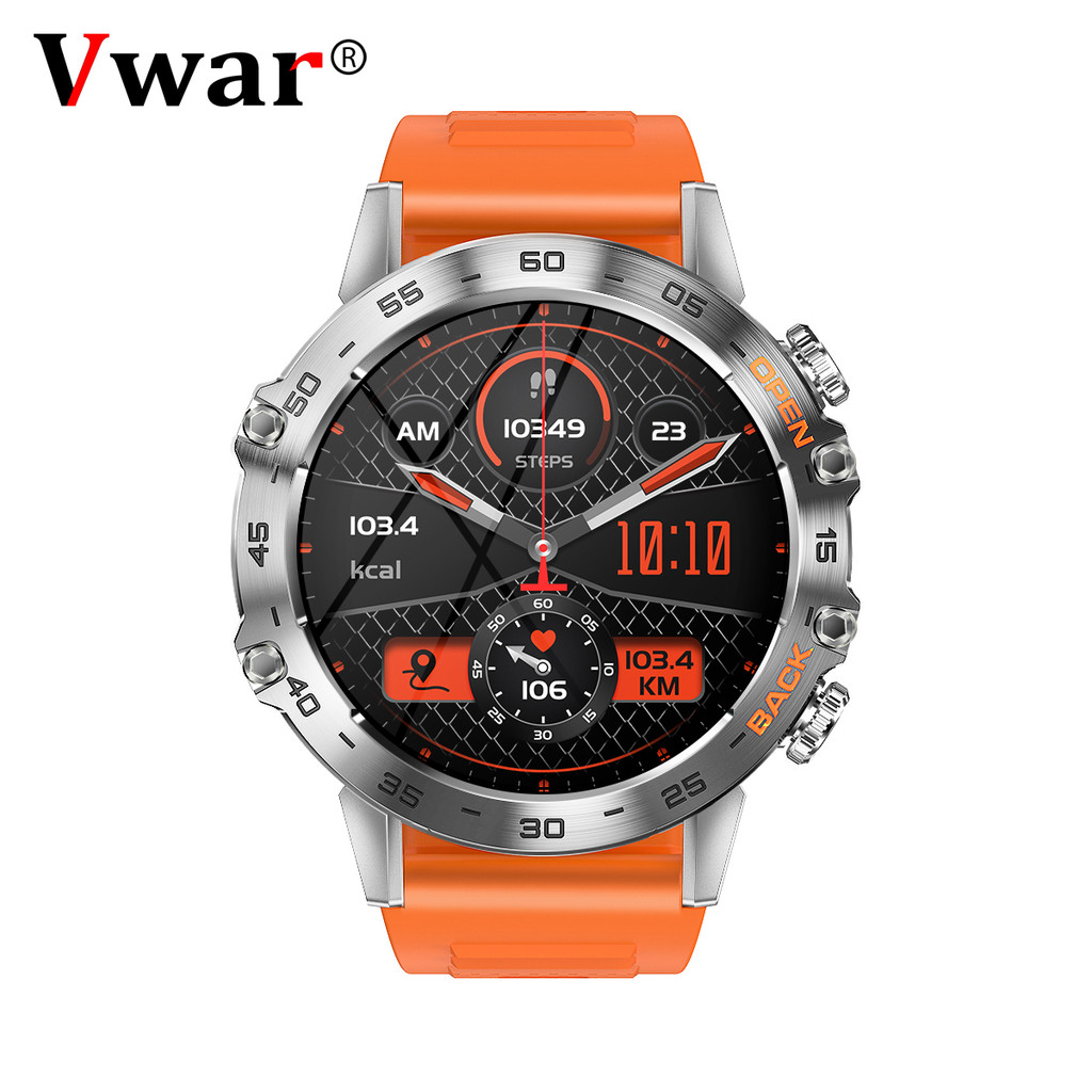 VWAR Falcon Smartwatch Bluetooth Call Rugged Sports Smartwatch for