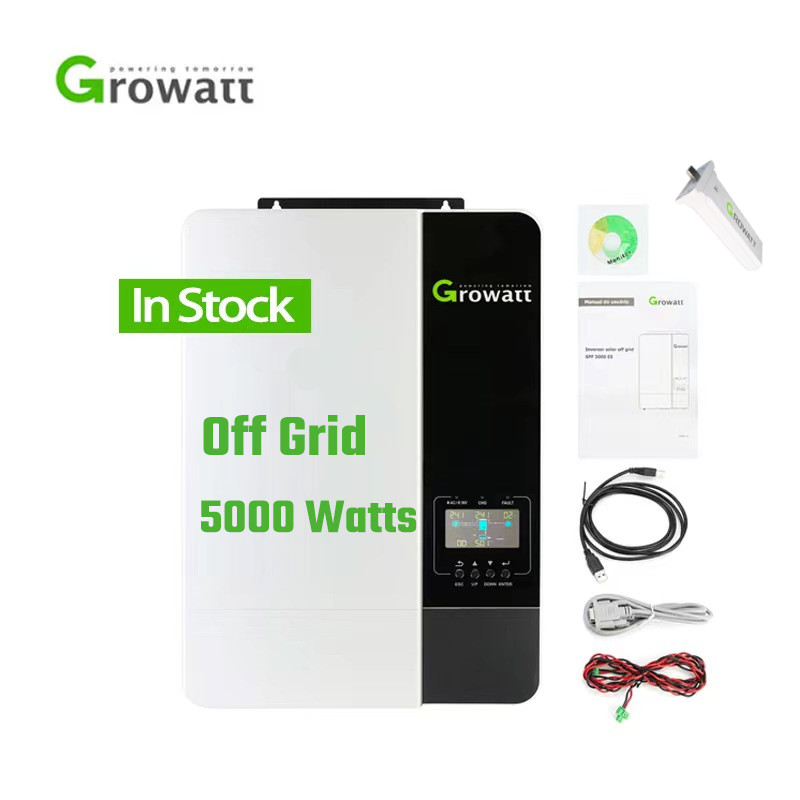 Growatt Solar Inverter SPF3500ES 5000ES 3.5Kw 5Kw Hybrid Solar