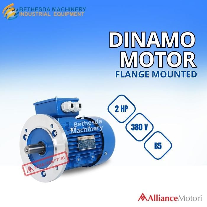 DINAMO MOTOR 2 HP ALLIANCE / ELEKTRO MOTOR 2 HP B5 3 PHASE