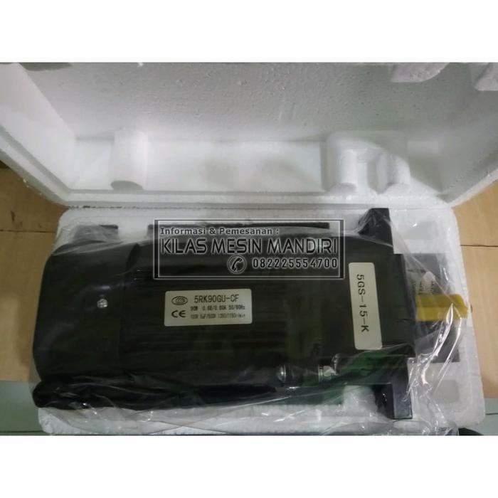 ORIENTAL MOTOR GEAR HEAD 5RK90GU-CF AC 220V 90W