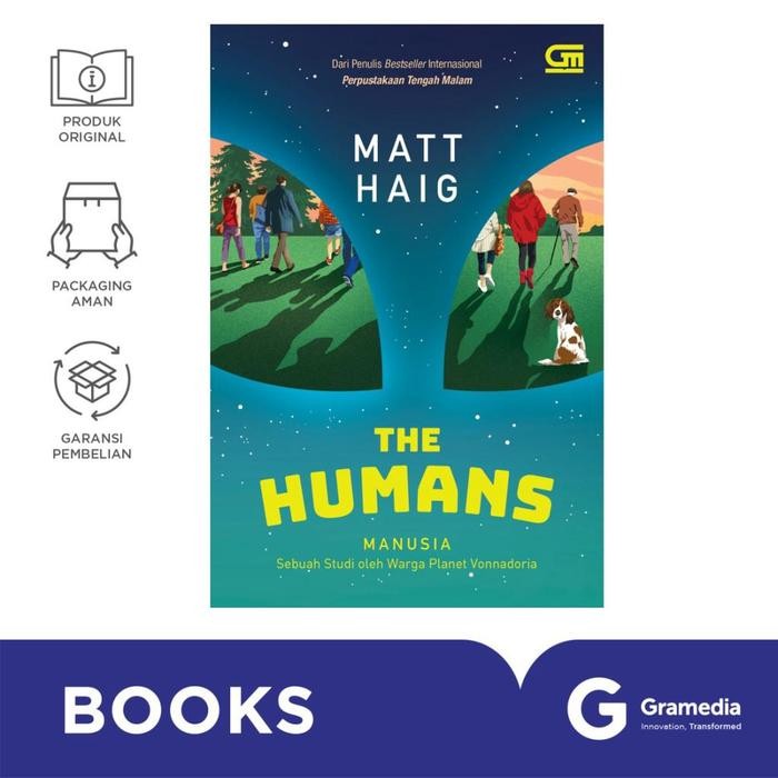

Pre-Order The Humans (Manusia: Sebuah Studi oleh Warga Planet Vonnadoria) (Matt Haig)