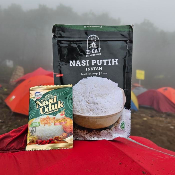 

New SURVIVAL & BUSHCRAFT FOOD [TINGGAL SEDUH] MRE NASI INSTAN PREMIUM