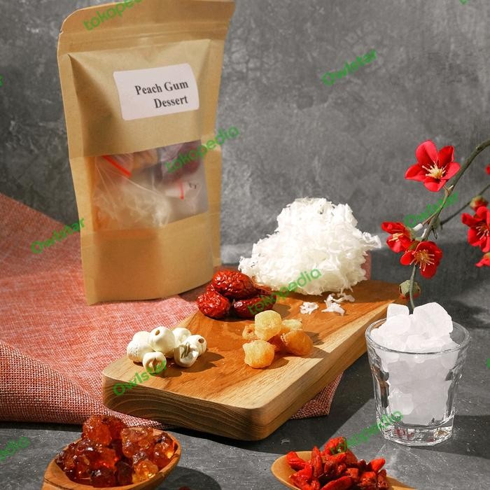 

Peach Gum Collagen PEACHGUM Dessert Premium Super Lengkap Halal