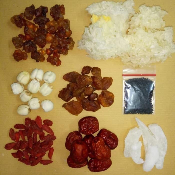 

peach gum dessert kualitas bersih(persekali masak)ekonomis dan hemat