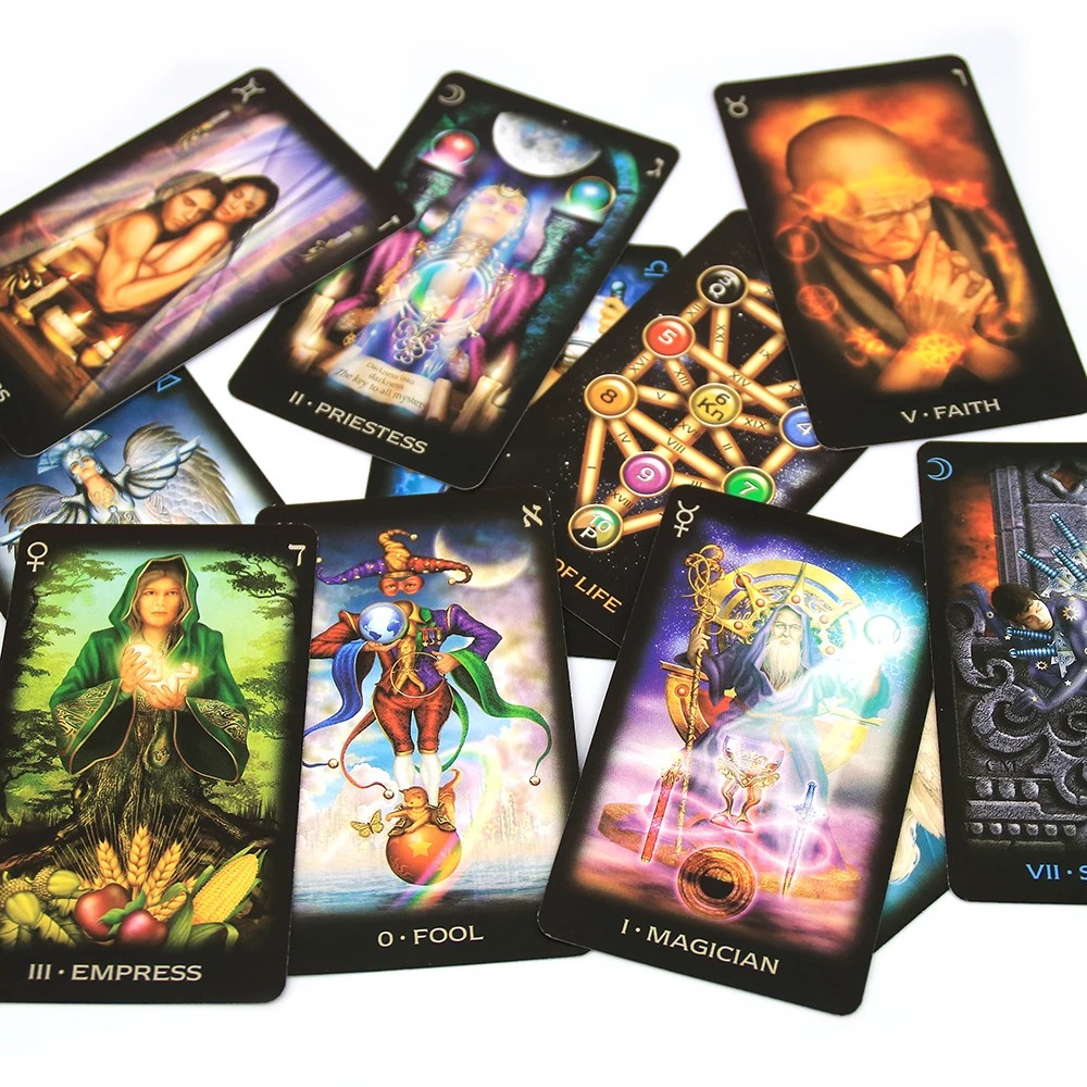 

1Pcs Deck Tarots of Dreams Full English 83 Cards Deck Oracle Playing Card Divination Game Decks