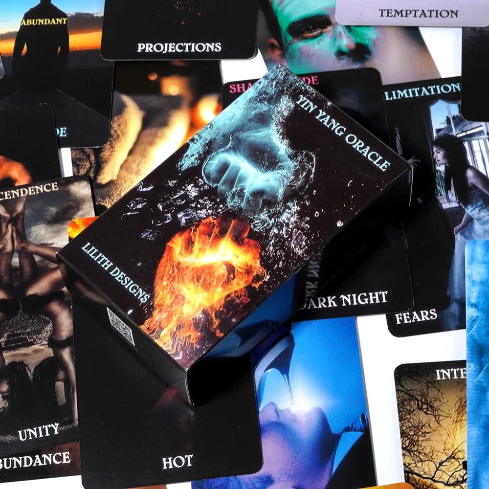 

1Pc Deck Tarot Yin Yang Oracle Cards Spiritual Emotional Physical Planetary Keywords Tarot Reversed