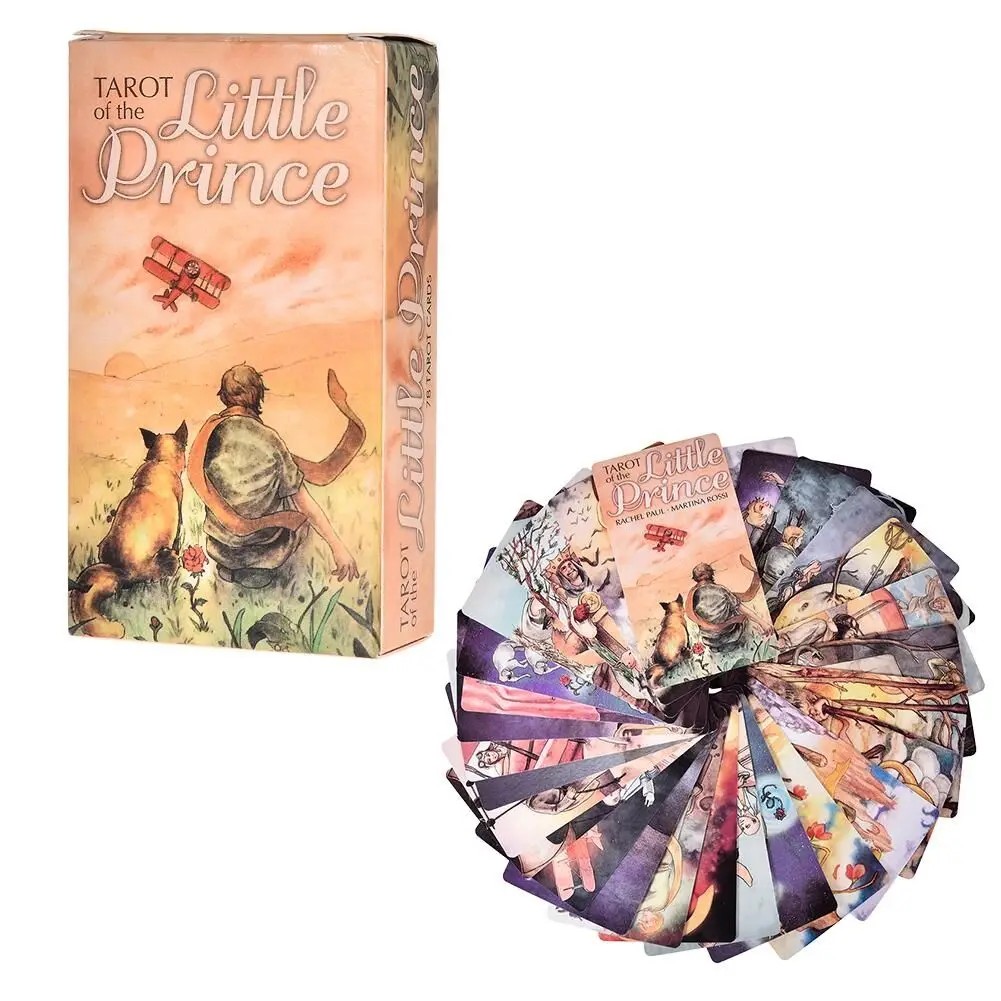 

1Pcs Deck Tarot Of The Little Prince English Tarot Cards Fate Divination Playing Card Portable Party