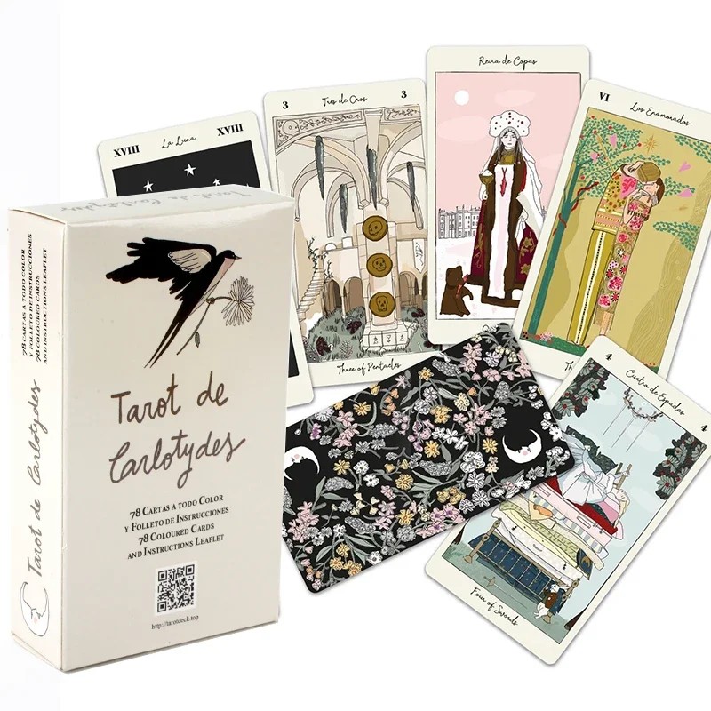 

Tarot DE CARLOTYDES Cards he Fournier Carlotydes Tarot Deck For Beginners With 78 Tarot Deck Fortune