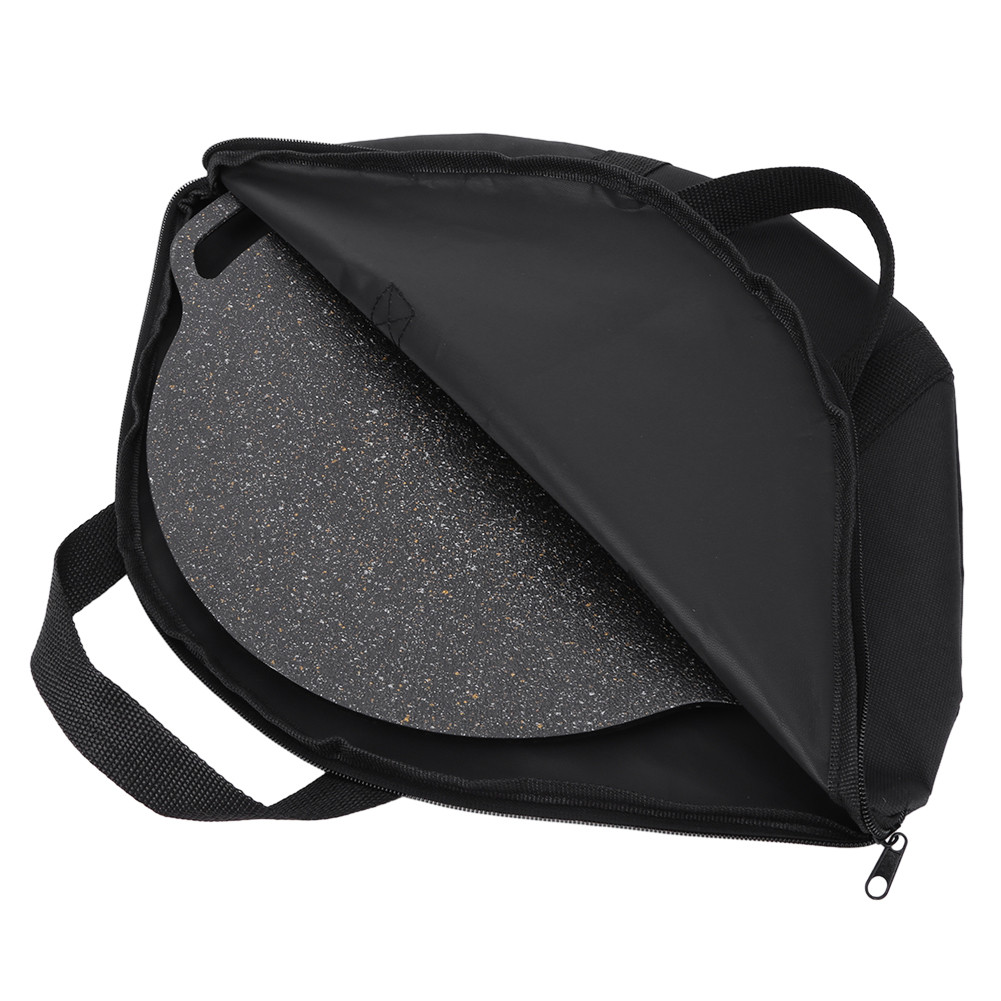 

Baking Pan Storage Bag with Handle Wear-Resistant Grilling Pan Pouch 47x38cm Camping Frying Pan Bag