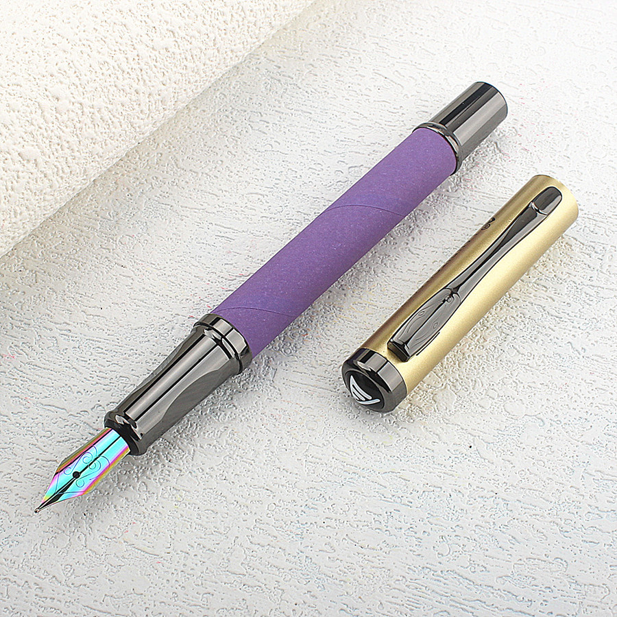 

Luxury 2057 Metal Fountain Pen Retro Series Writing Ink Pen 0.5MM Nib School Office Supplies Gift