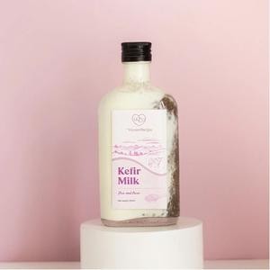 The Honest Recipe Kefir Milk with Chia Seeds - Susu Kambing Fermentasi untuk Anjing dan Kucing