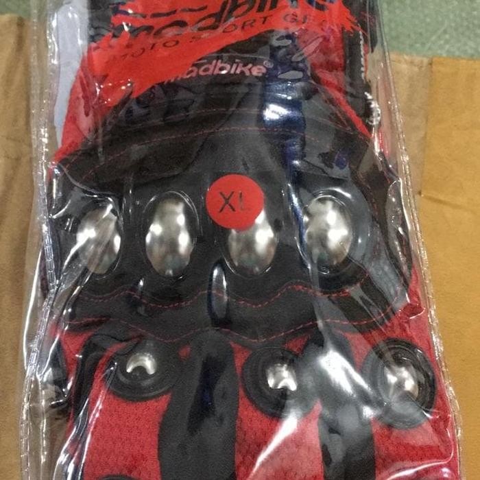 Sarung Tangan Motor Stainless MadBike type MAD 10C New[type MAD10-C]