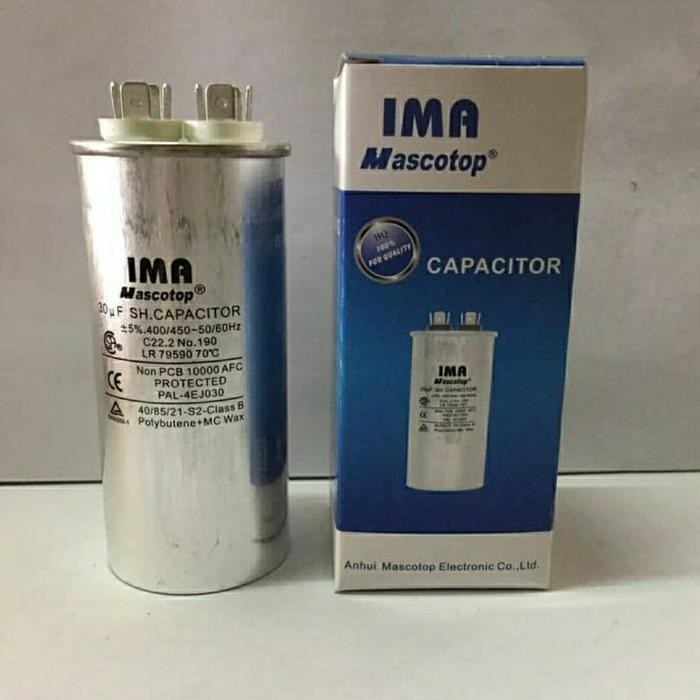 KAPASITOR IMA 30UF 400/450V ASLI IMA