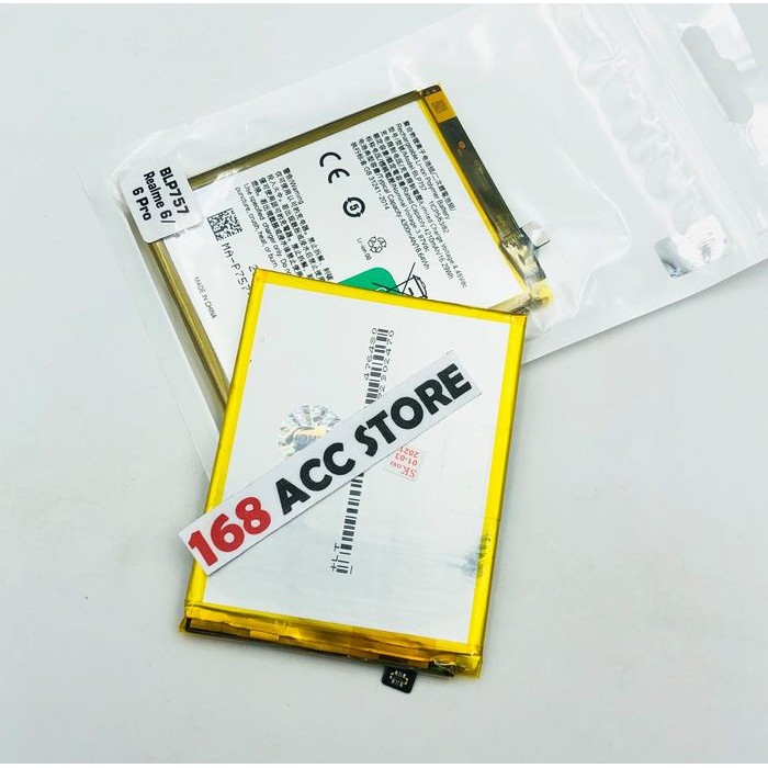 BATERAI REALME 6/BATERAI OPPO REALME 6 PRO/ BATERAI REALME BLP 757 ORI