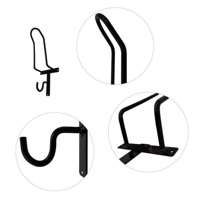 (Allthebest) NEW MODEL GANTUNGAN HELM / RAK GANTUNG JAKET DAN HELM / RAK DINDING