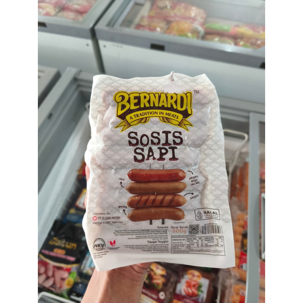 

BERNARDI SOSIS SAPI 500G