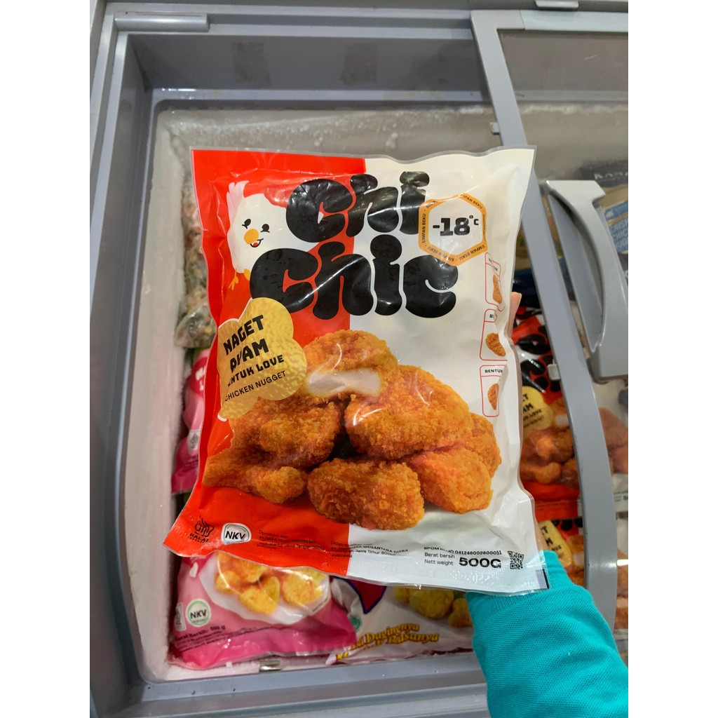 

CHI CHIC NAGET AYAM LOVE 500G