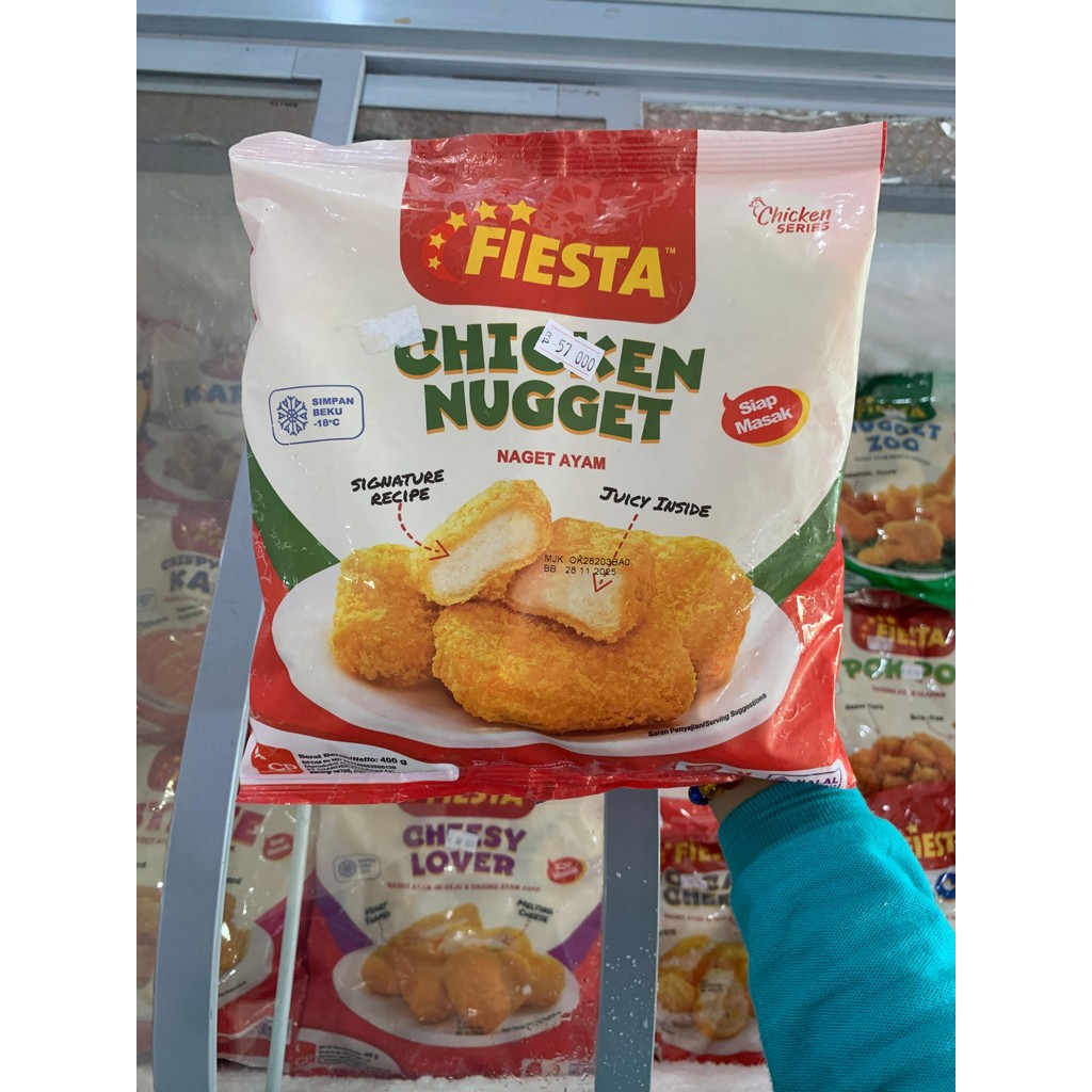 

FIESTA CHICKEN NUGGET 400G