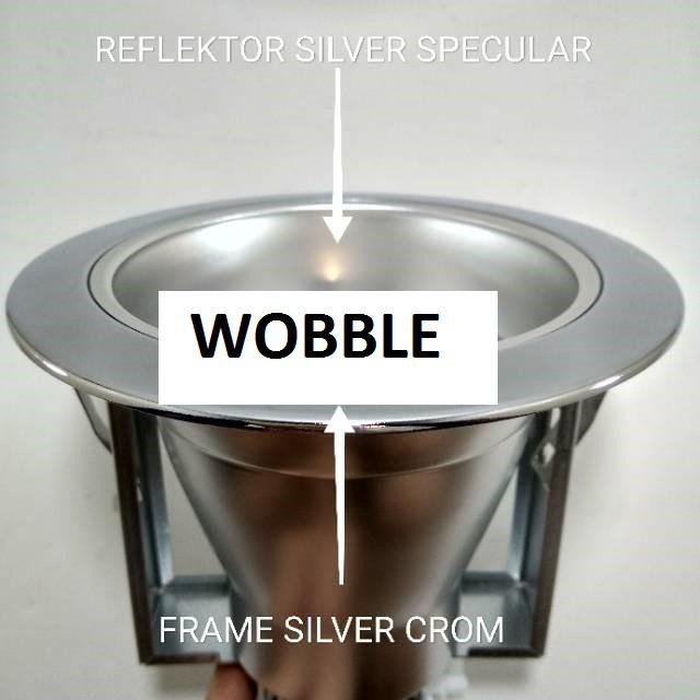 (Allthebest) Downlight Fitting Panasonic 3.5" - NLP71232-031 Silver Chrome