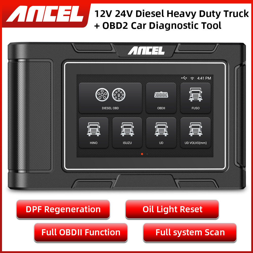 Ancel HD3200 OBD2 Diagnostic Tools OBD2 Scanner DPF Regeneration Oil