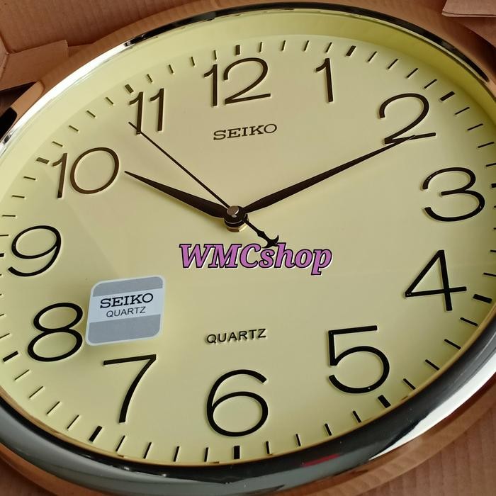 JAM DINDING SEIKO GOLD 36CM ELEGANT BESAR