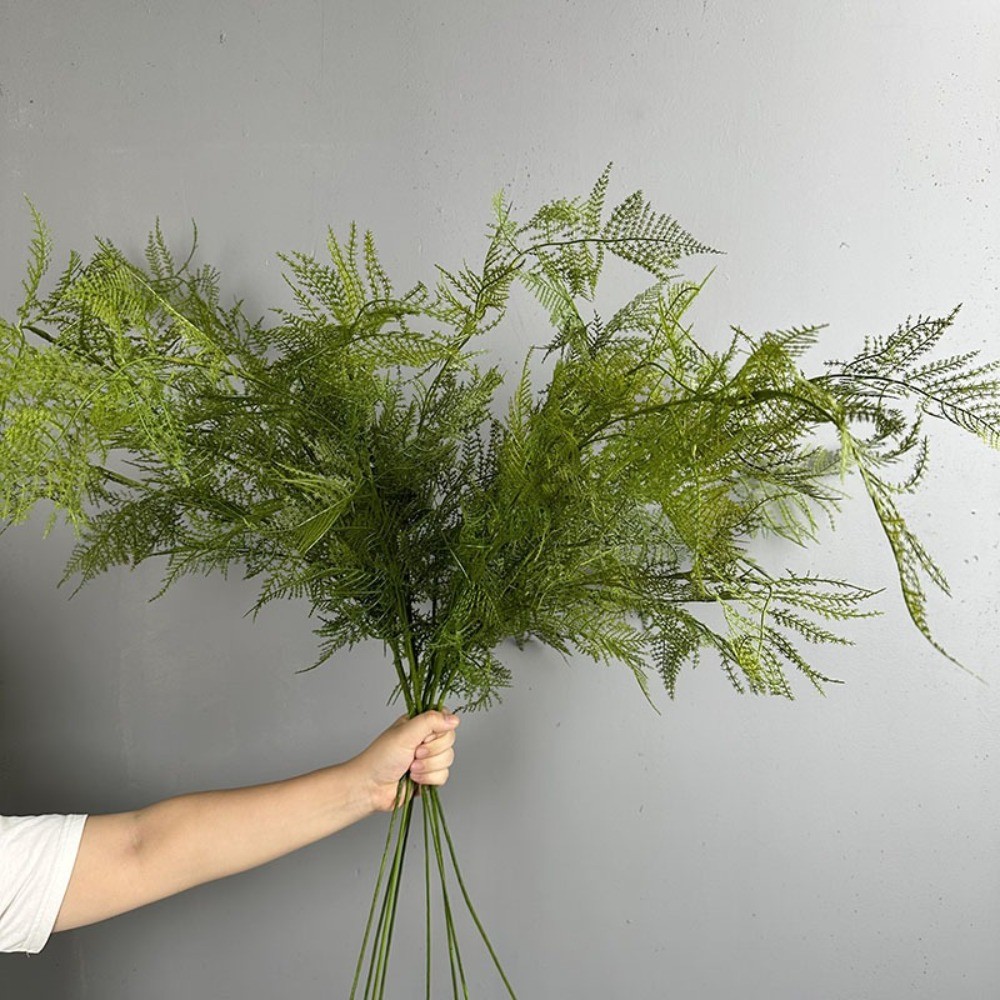 Large Artificial Fern Plant Branches Realistic Real Touch Artificial Asparagus Fern Elegant Handmade