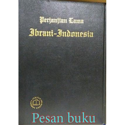 Buku Alkitab Perjanjian Lama Ibrani - Indonesia