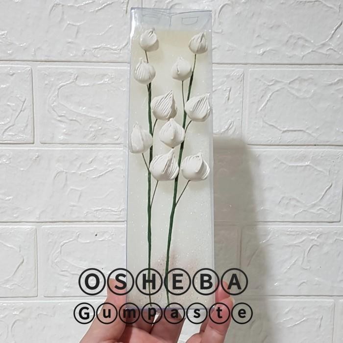 

(Allthebest) osheba gumpaste hiasan GB-5 warna putih