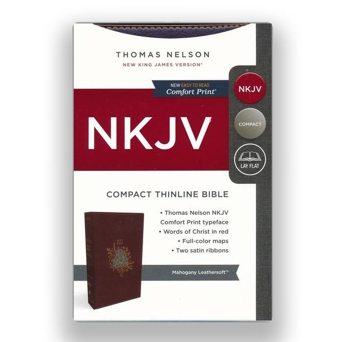 Nkjv Thinline Compact Bible, Imitation Leather