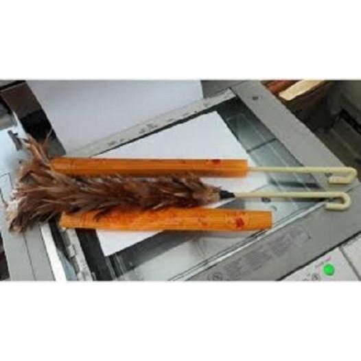 Kemoceng (1 Pcs) Kecil Bersih Debu Bulu Ayam Asli / Bulu Ayam Kecil