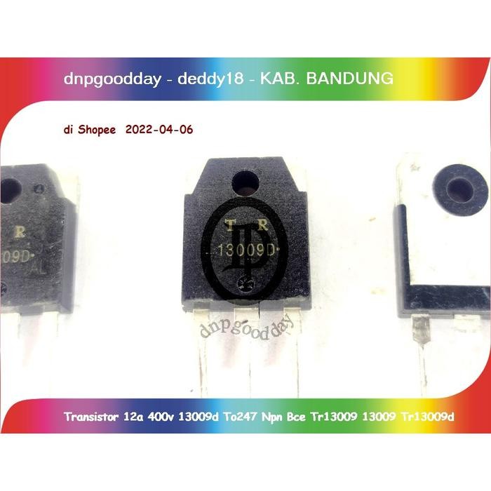 (Allthebest) Transistor 12a 400v 13009d To247 Npn Bce Tr13009 13009