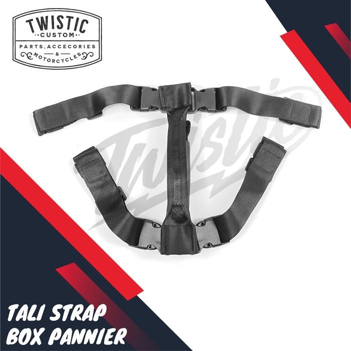 Tali Strap Loop Handle Pengait Box Pannier Cargo Motor Universal #Gratisongkir