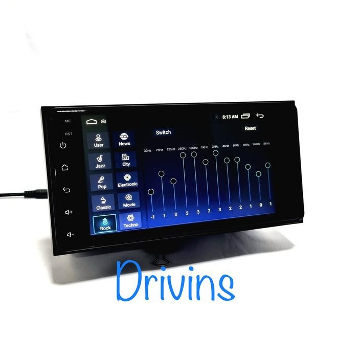 head unit double din android dhd-7001t toyota 7 inch universal