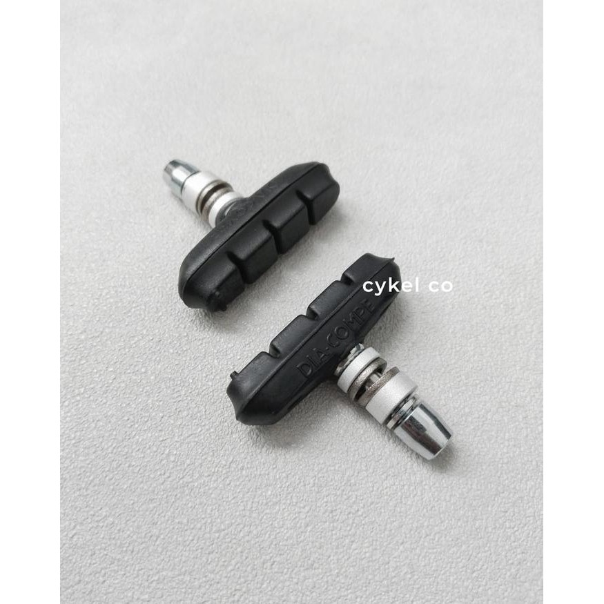 Spesial Dia Compe 980 Pad Black Calliper Bike Brake Cantilever