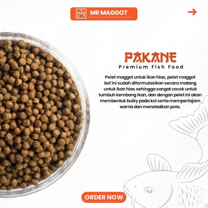 MR MAGGOT BSF - PAKET RESELLER PELET/PELLET MAGGOT PROTEIN 40% 1 KG