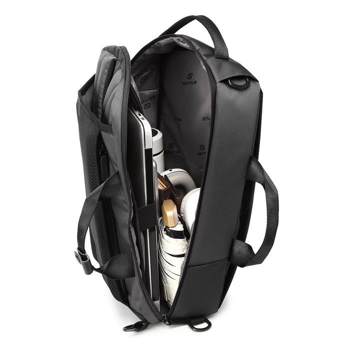 RANSEL NAVY CLUB 3 IN 1 ORI TAS LAPTOP TAS KULIAH TAS KERJA TAS KANTOR