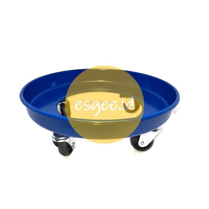 Allthebest Tatakan Alas Tabung Gas Elpiji LPG Oksigen Galon Air Roda 4 Serbaguna