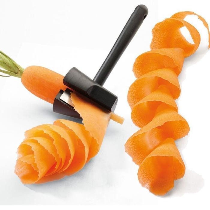 Allthebest Rautan Wortel Timun Spiral Garnis Bunga Nasi Tumpeng Sayur Hias Bento